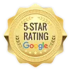 Google 5-star rating badge