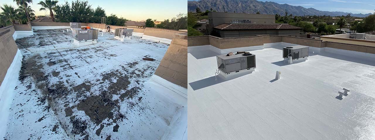 Roof coating in Tucson